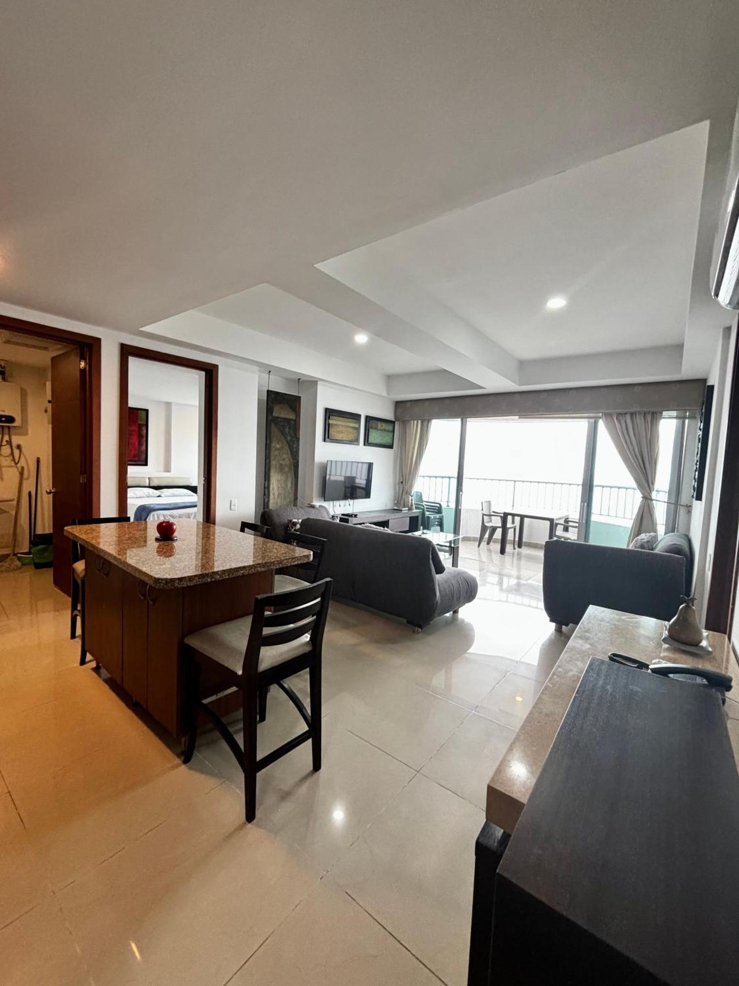 Paraiso En Bocagrande Con Vista Al Mar Cartagena Exterior foto