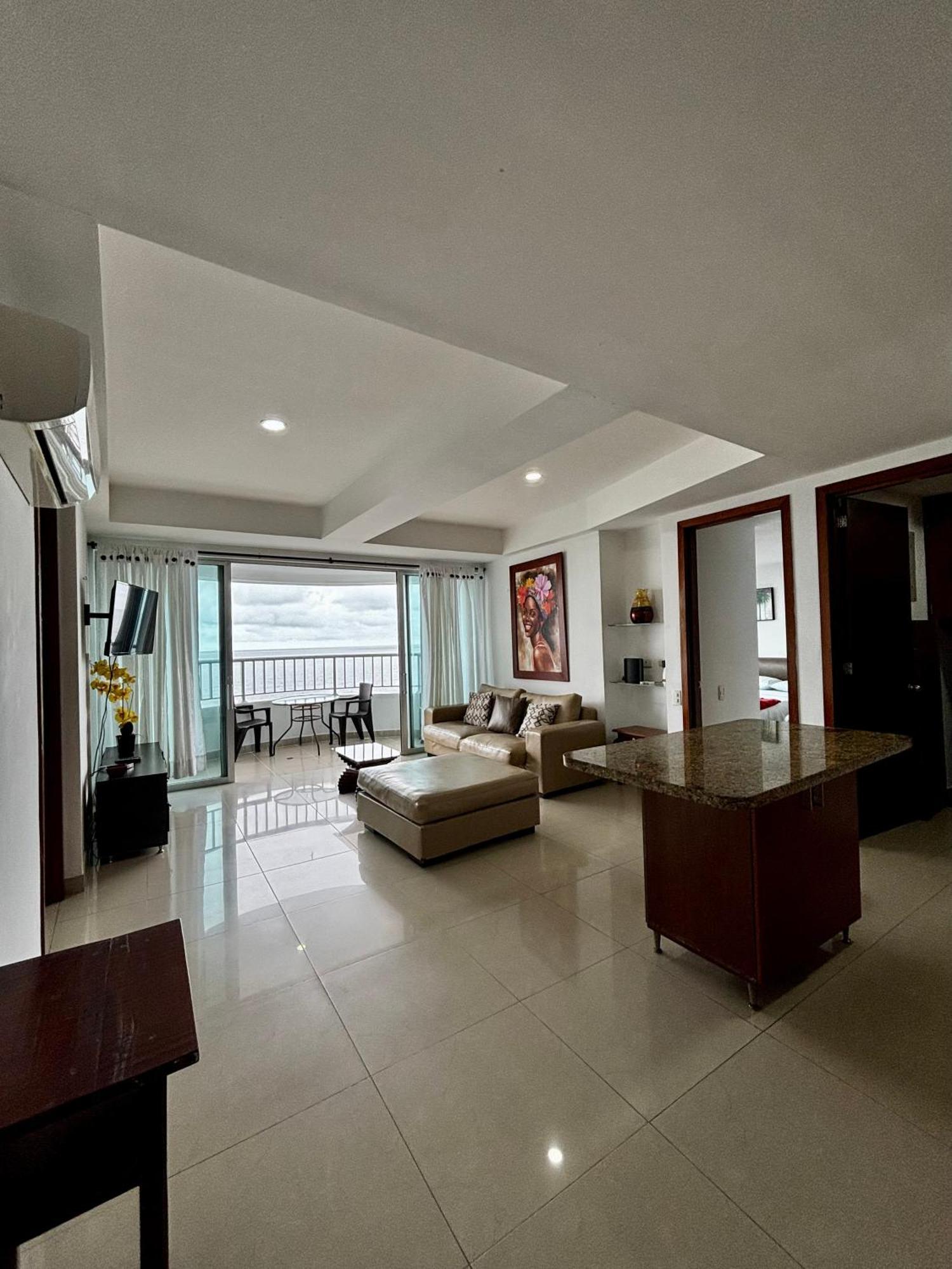 Paraiso En Bocagrande Con Vista Al Mar Cartagena Exterior foto